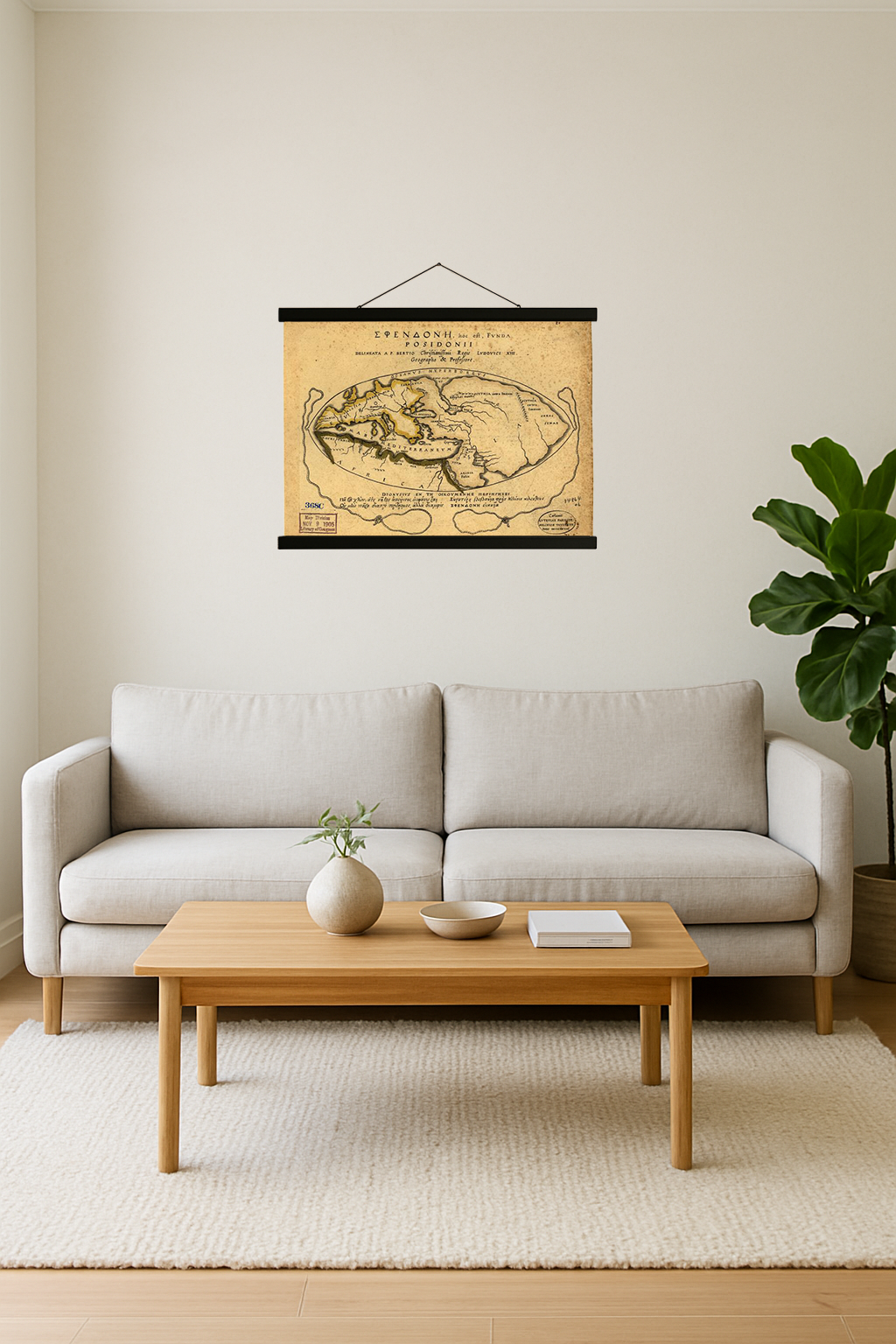 80 BC World Map (Ancient Greece)