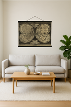 1538 World Map (Double Cordiform Projection)
