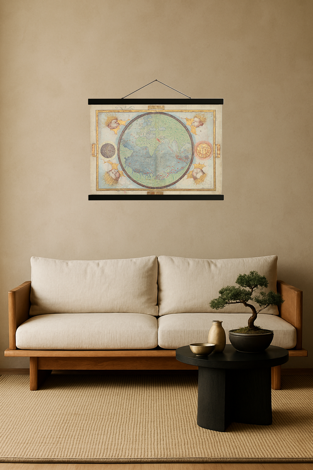 1519 World Map (Portuguese Hemisphere, Miller Atlas)