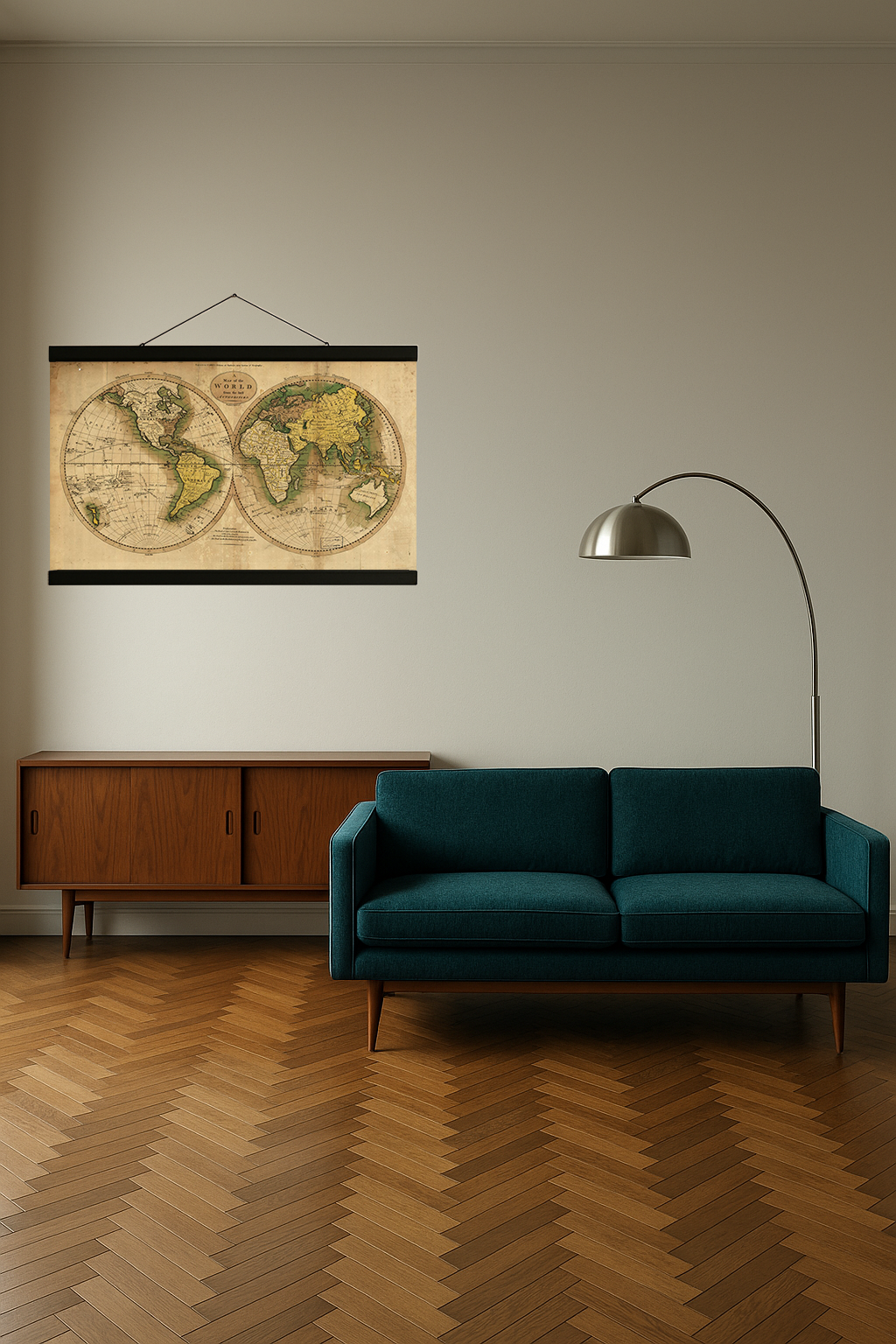 1795 World Map (From the Best Authorities)