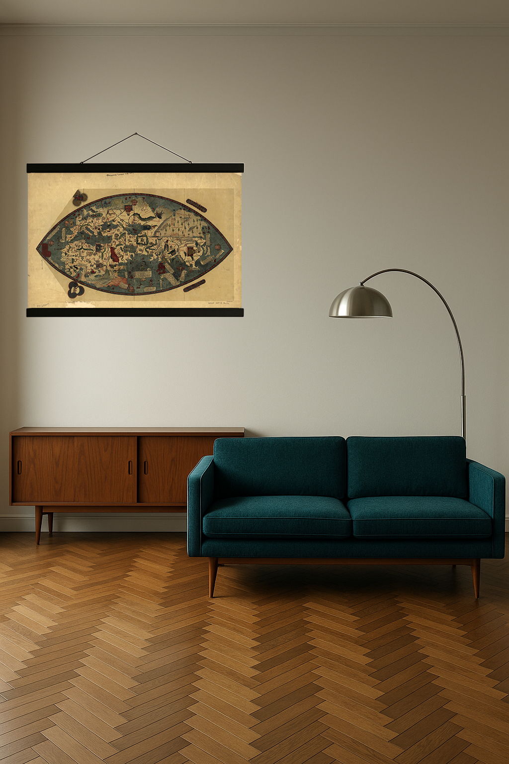 1457 World Map (Genoese Mappa Mundi)