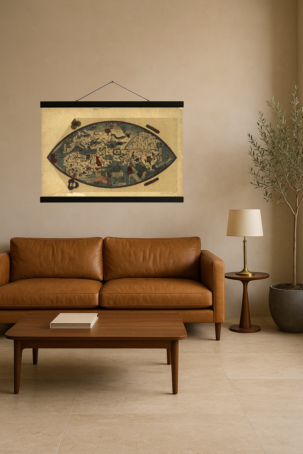 1457 World Map (Genoese Mappa Mundi)