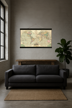 1826 World Map (Globular Projection)