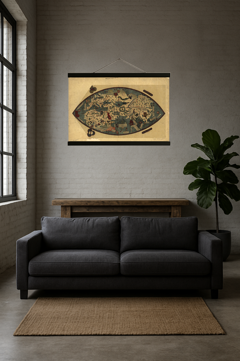 1457 World Map (Genoese Mappa Mundi)