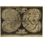 1538 World Map (Double Cordiform Projection)