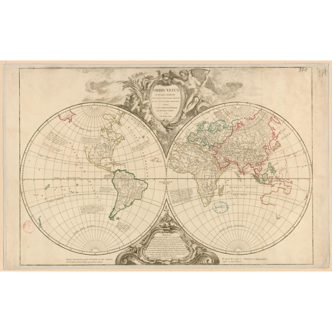 1752 World Map (Old World)