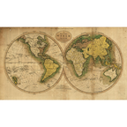 1795 World Map (From the Best Authorities)